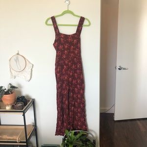 Madewell Apron Bow-Back Jumpsuit